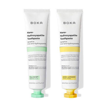 N-Ha Toothpaste 2-Pack to help remineralize teeth and strengthen enamel.
