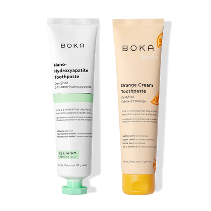 N-Ha Toothpaste 2-Pack with nano-hydroxyapatite to fortify enamel and remineralize teeth.
