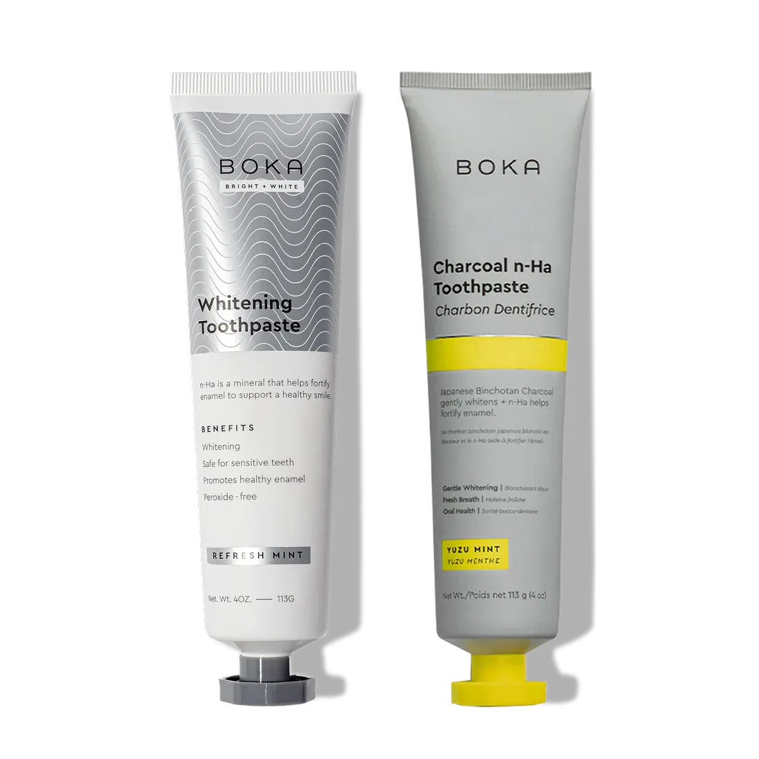 N-Ha Toothpaste 2-Pack with nano-hydroxyapatite to help remineralize and fortify your teeth.