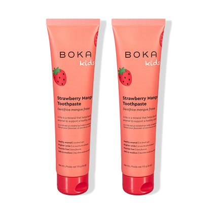Two tubes of n-Ha Toothpaste 2-Pack, with nano-hydroxyapatite for enamel strength.